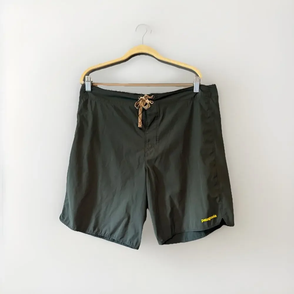 Patagonia Board Shorts SZ 36Wavefarer Athleticwear Athleisure Quick Dry UPF 50+